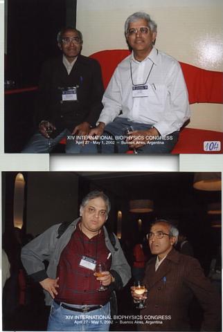 A Photgraph witnessed at the photo displays of XIV International Biophysics Congress.'Mouse-over' picture is "food_grapes".Click on this picture would  display the SHEET #1 of the Discussion Meeting